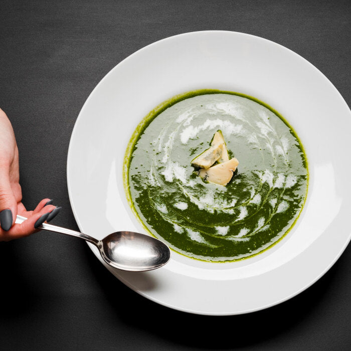 Soupe detox au matcha